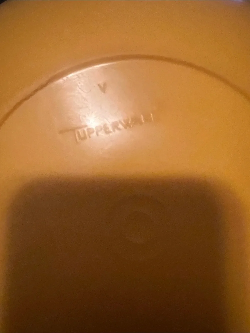 Vintage Tupperware Fix N Mix storage bowl.